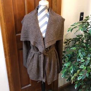 Elie Tahari brown sweater
